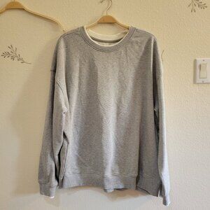 NWT Goodfellow and Co Mens Sweatshirt Relaxed fit, 2 tone collar Size XXL